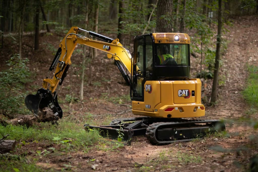 Caterpillar 303.5 mini excavator